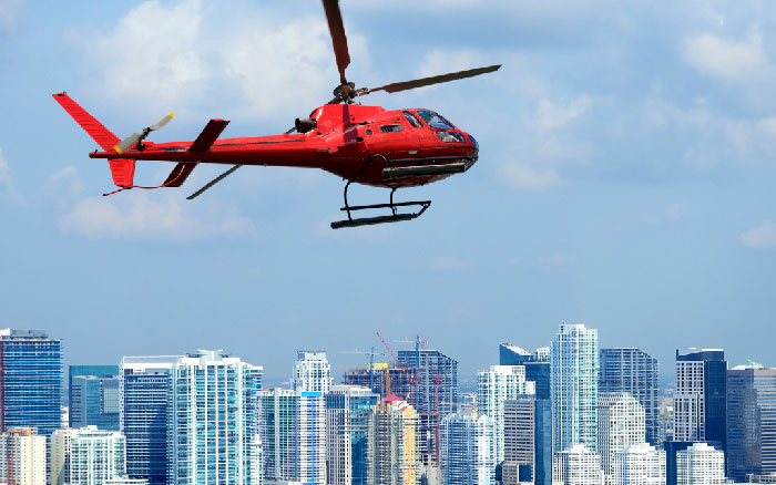 Helicoptor Tour in Dubai